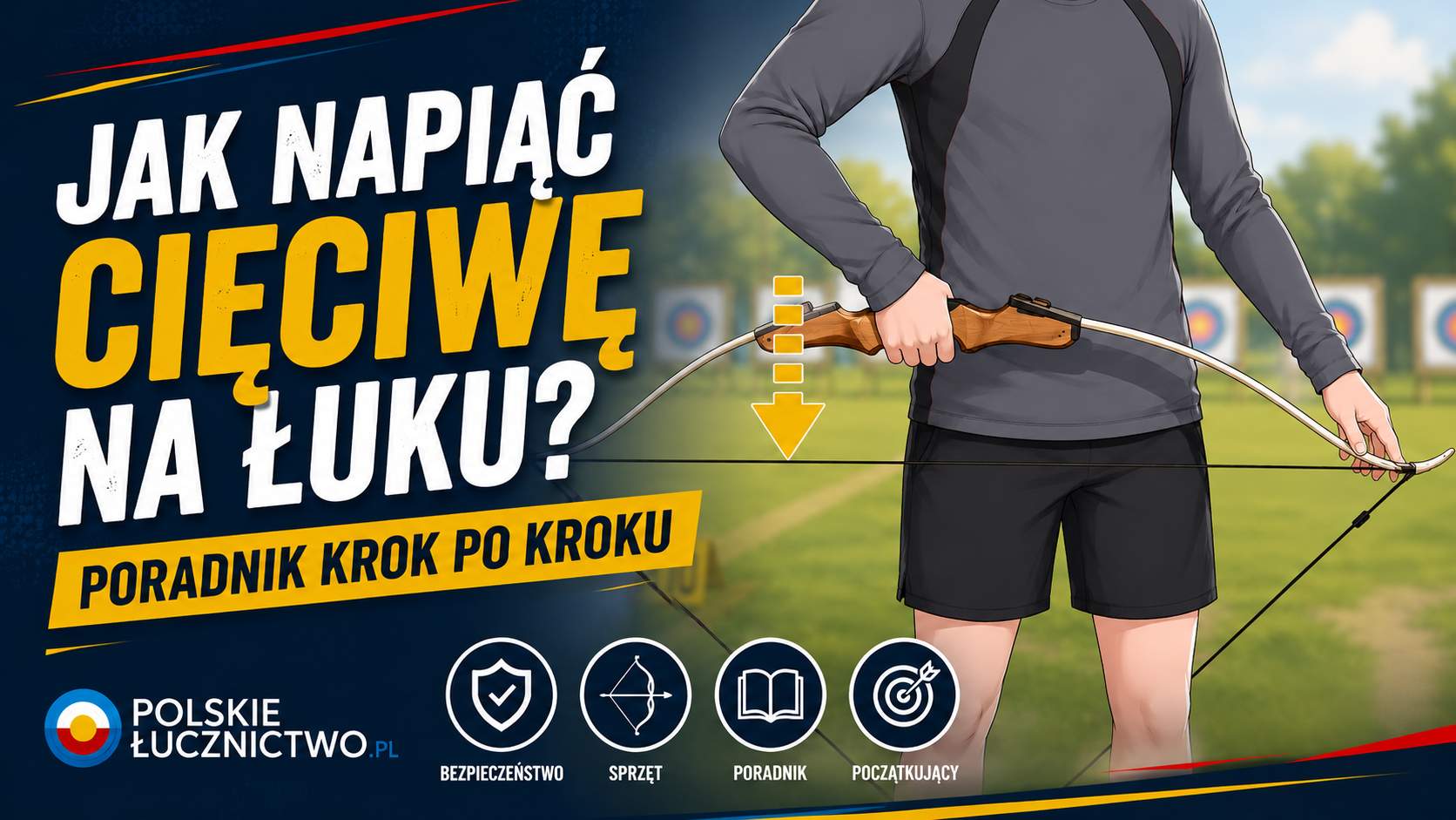 Jak napinać cięciwę na łuk